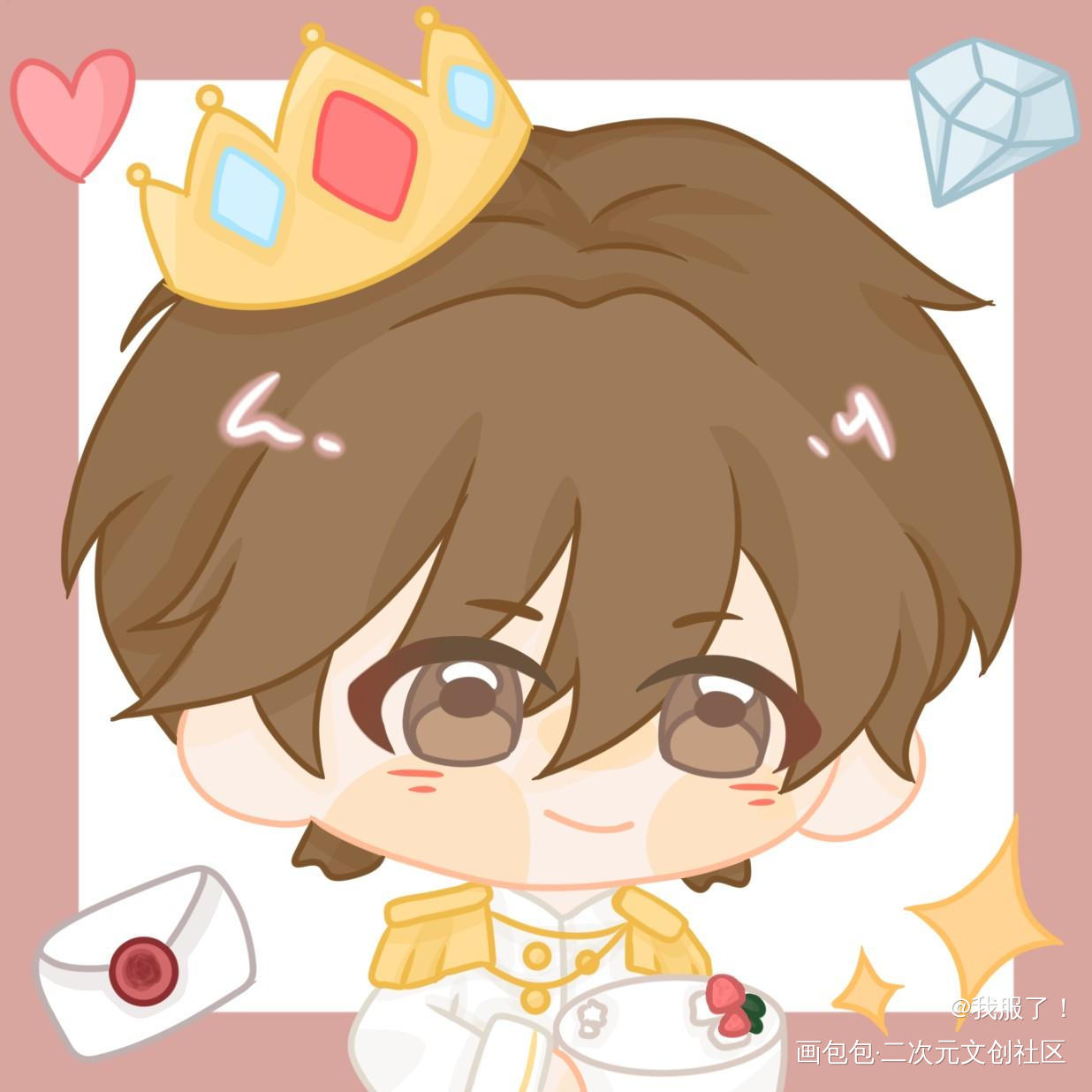 骑士和他的小公主_别来无恙绘画作品