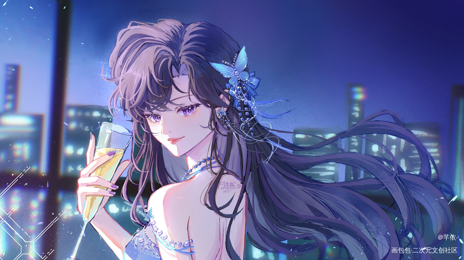 小兰生日快乐~_名侦探柯南毛利兰·名侦探柯南同人绘画绘画作品