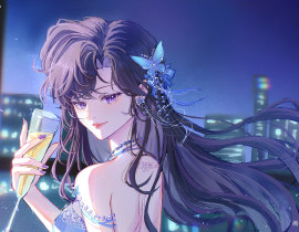 小兰生日快乐~_绘画作品