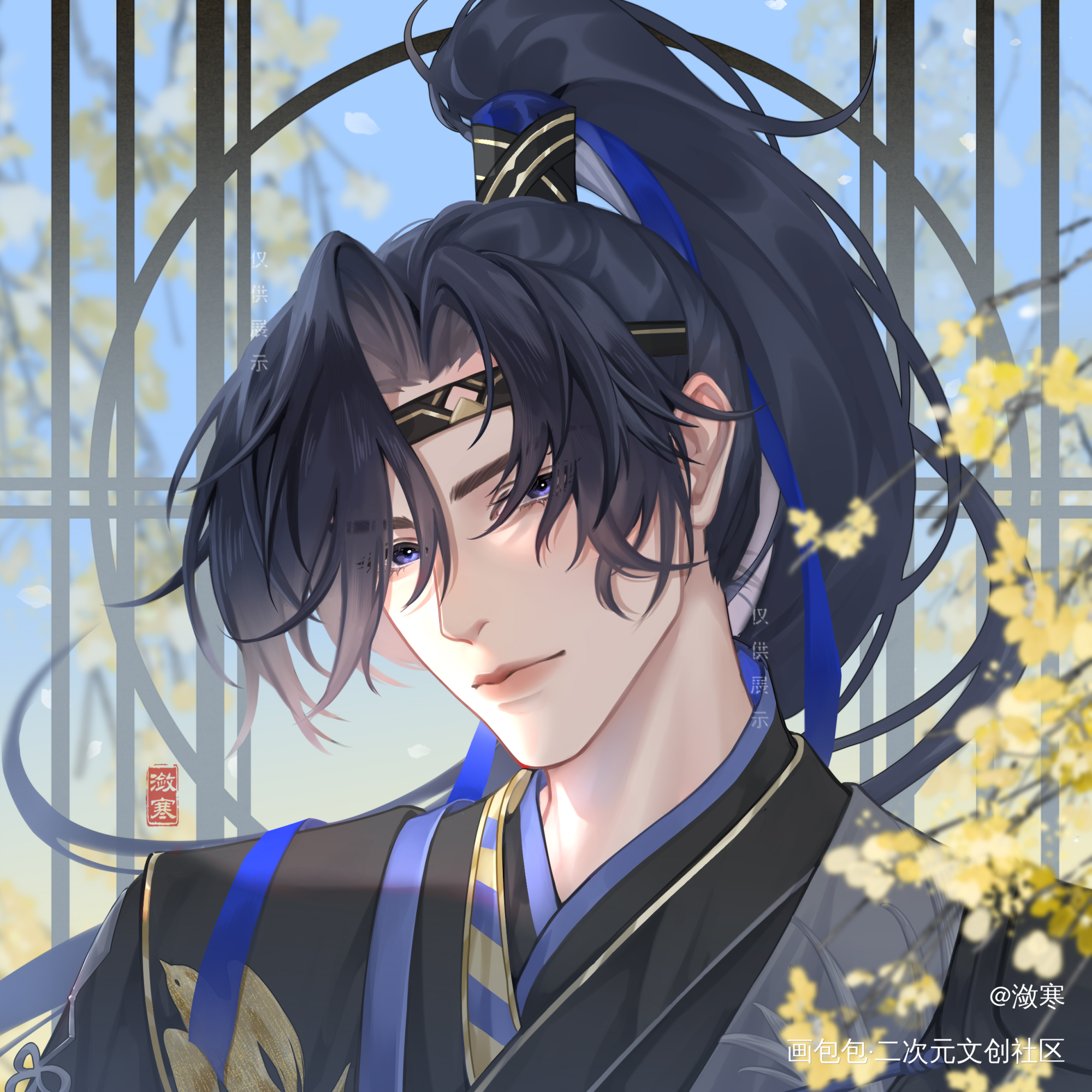 傅融_代号鸢古风傅融绘画作品
