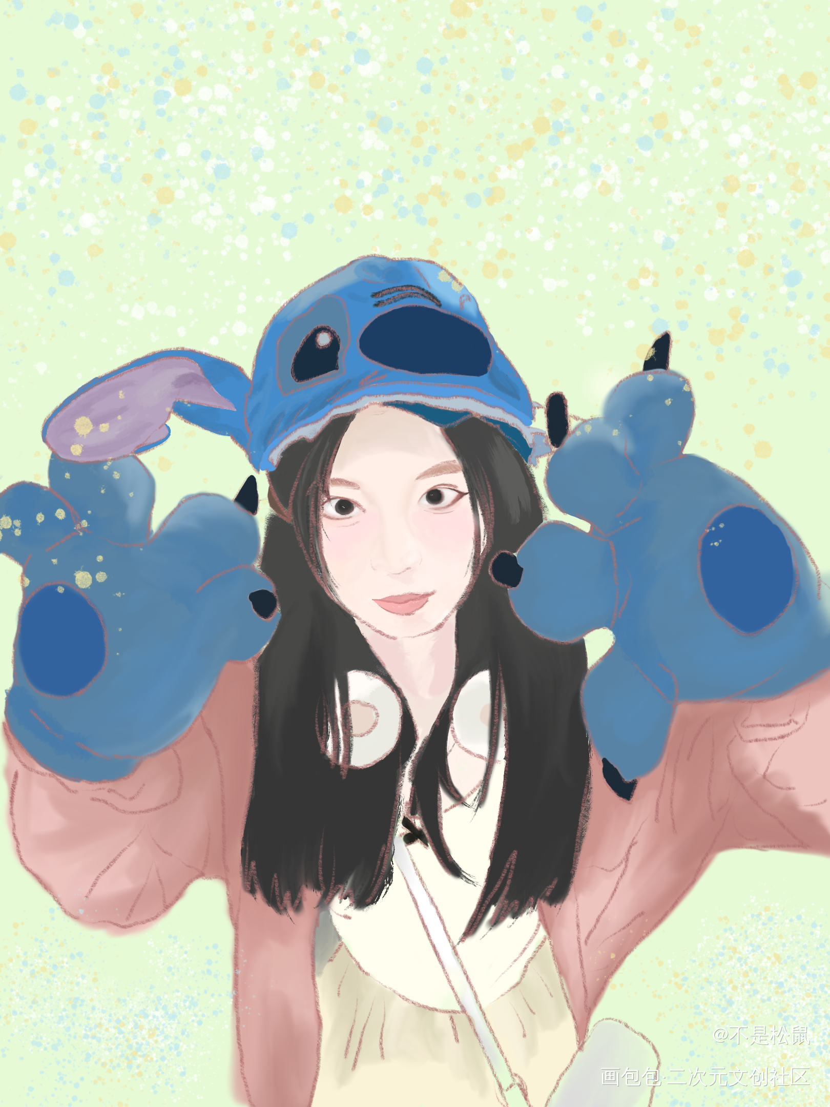 _头像procreate板绘绘画作品