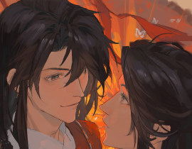 我的眼中只有你_绘画作品