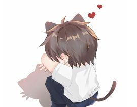 简小宝！泥在干森么。_绘画作品