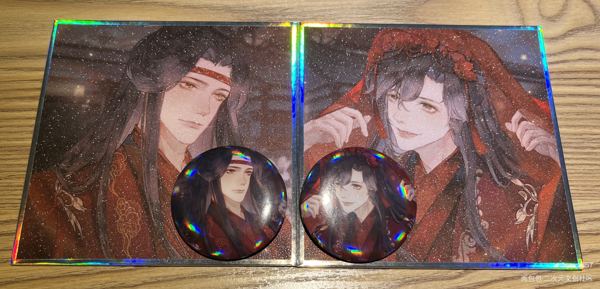 超级美！！！忘羡99！！！_魔道祖师授权返图绘画作品