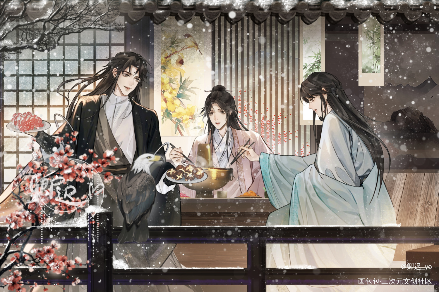 松云山F5_木苏里判官绘画作品