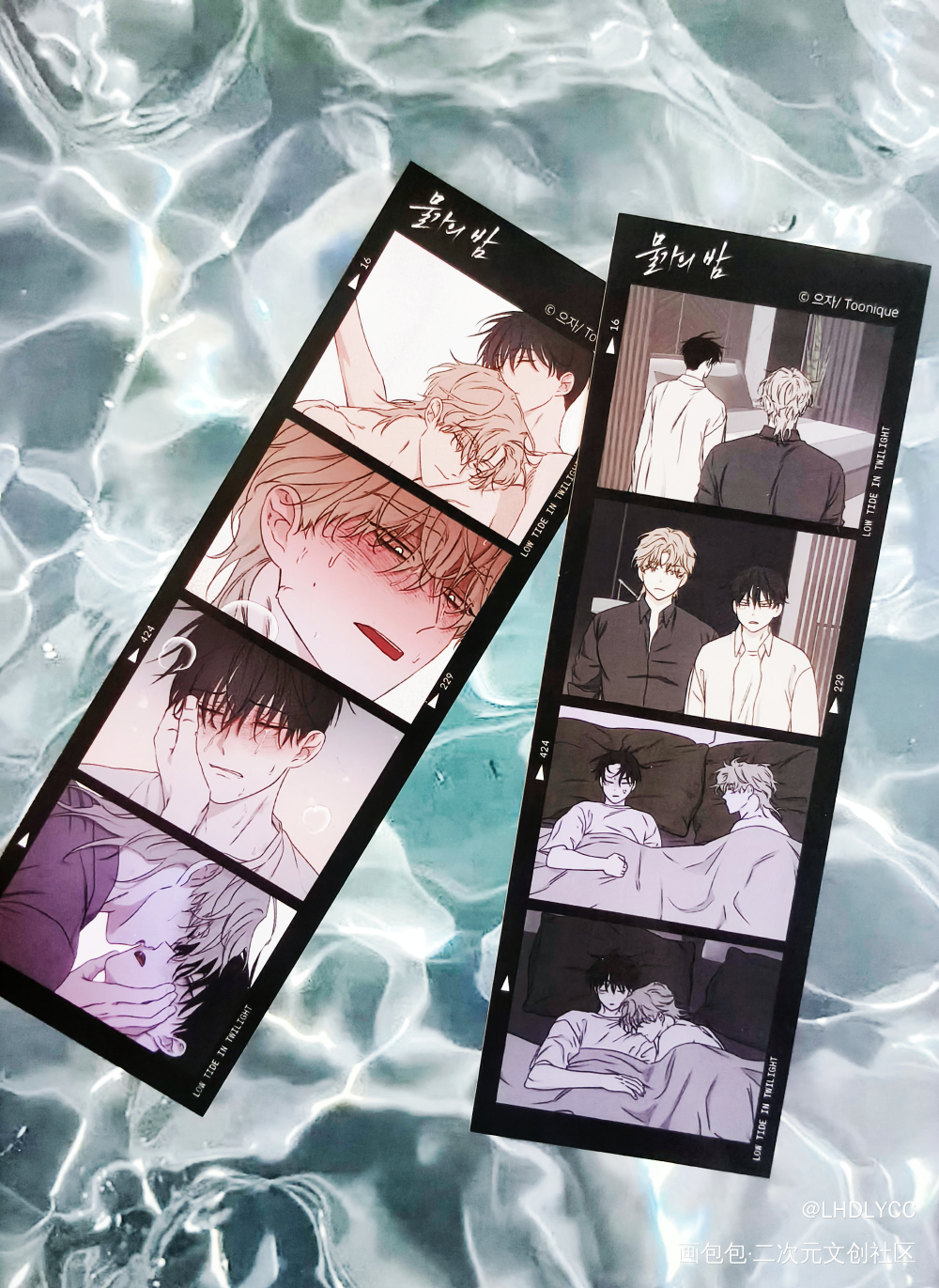 _水边之夜绘画作品