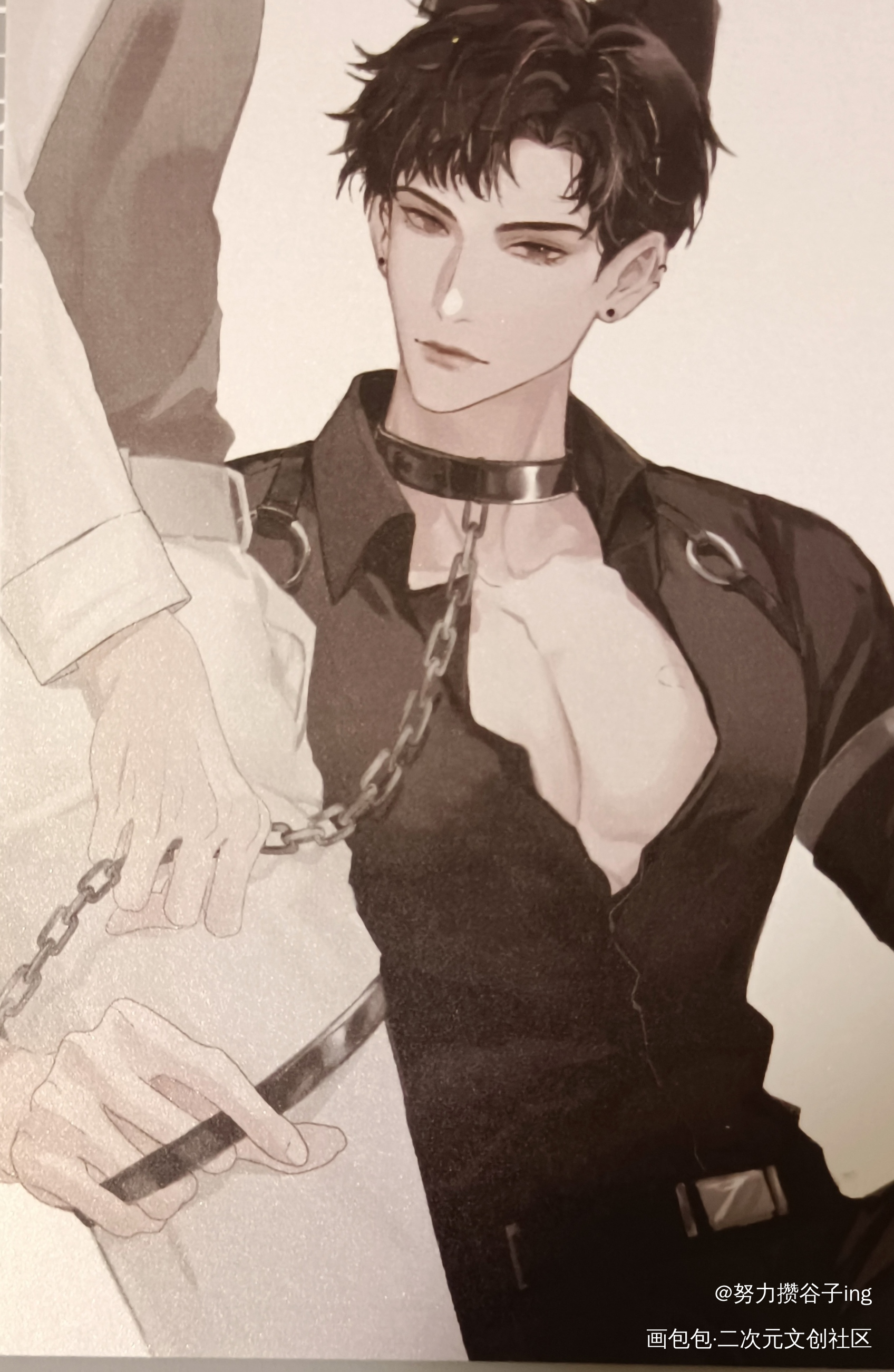 超帅！_188男团授权返图绘画作品