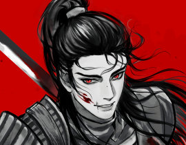 狂澜(´ . .̫ . `)_绘画作品