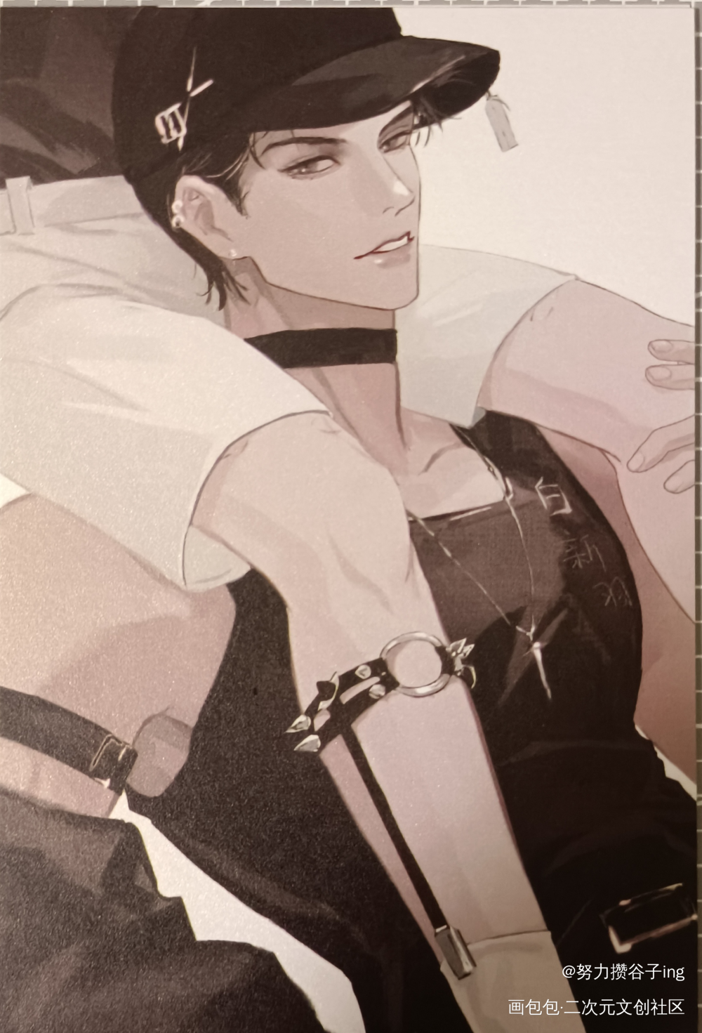 超帅！_188男团授权返图绘画作品