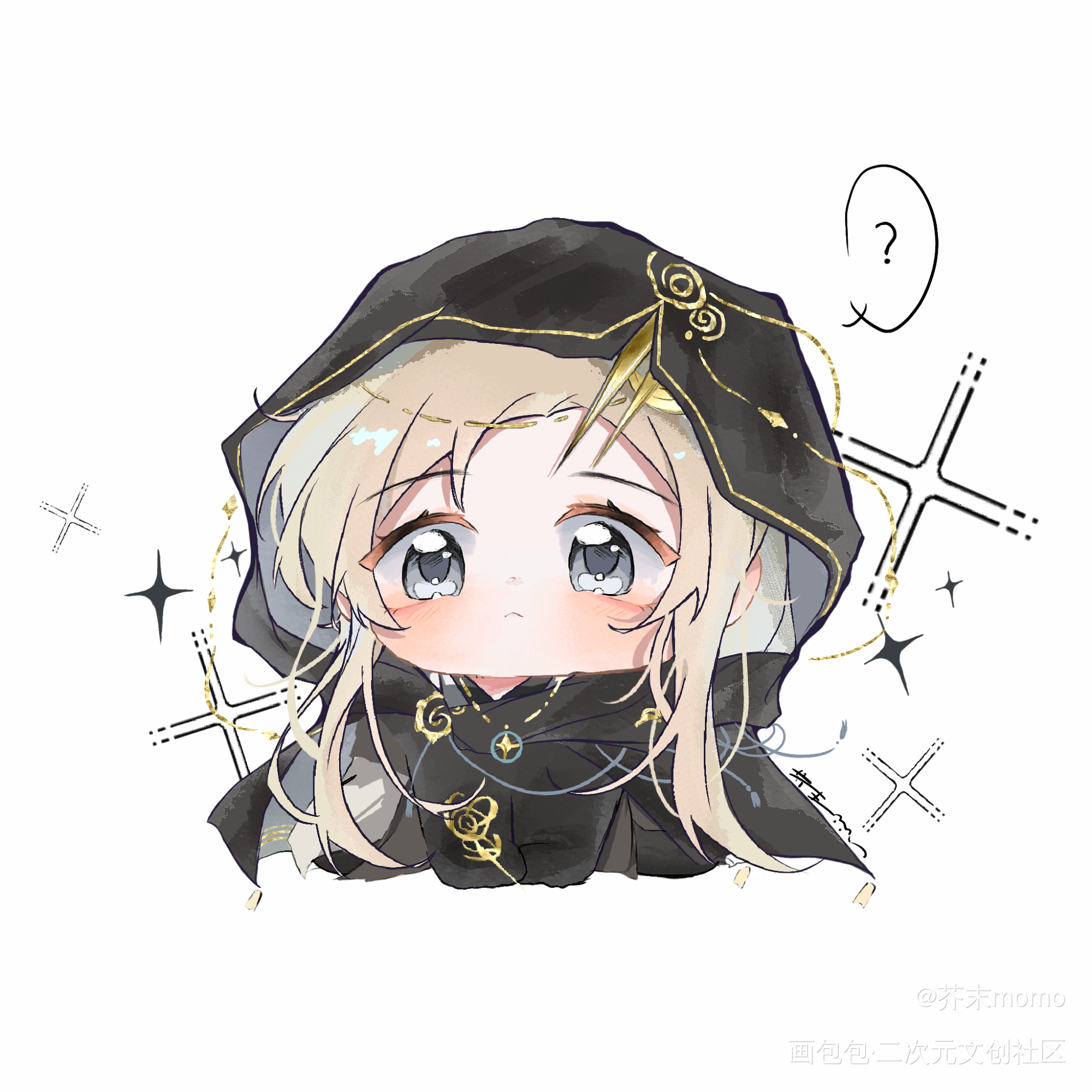 _代号鸢Q版绘画作品