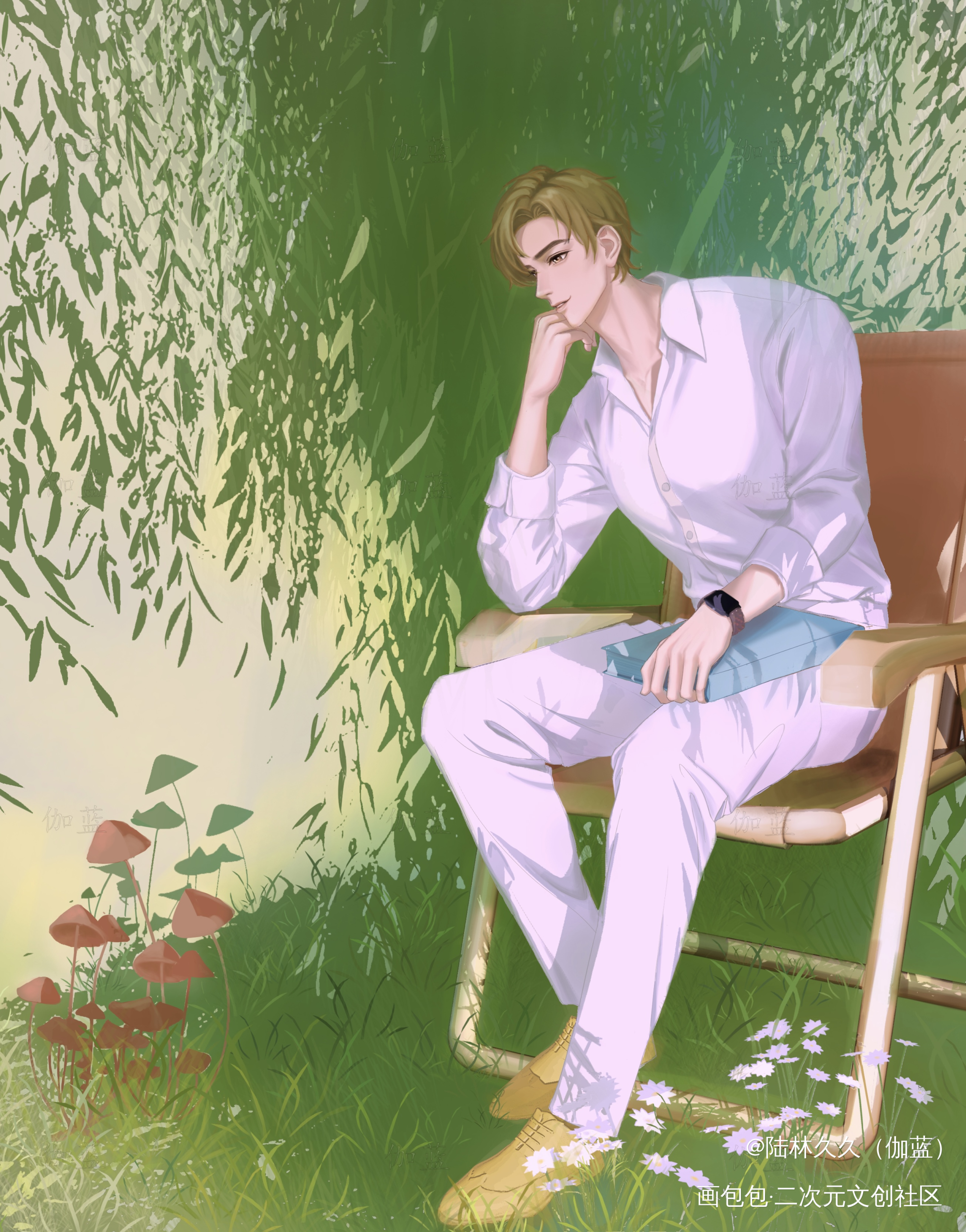 0529陆必行生日快乐_残次品向全世界安利陆林陆必行生贺绘画作品