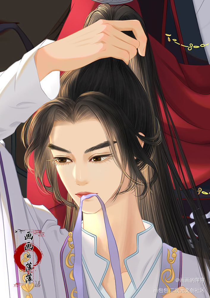 师尊，你是不是喜欢我？_二哈和他的白猫师尊燃晚墨燃楚晚宁绘画绘画作品