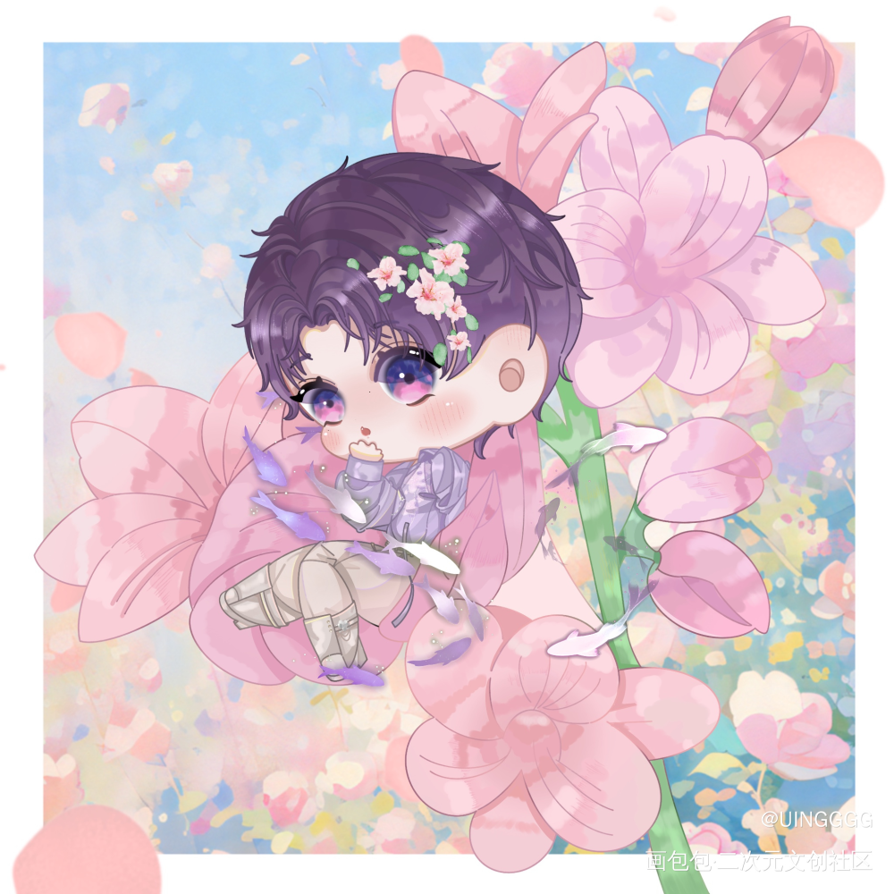 花花花花鱼❀_恋与深空恋与深空祁煜祁煜绘画作品