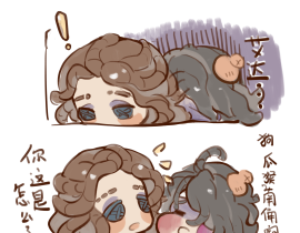 一看就知道孩子玩病患的时候没少撞墙…_绘画作品