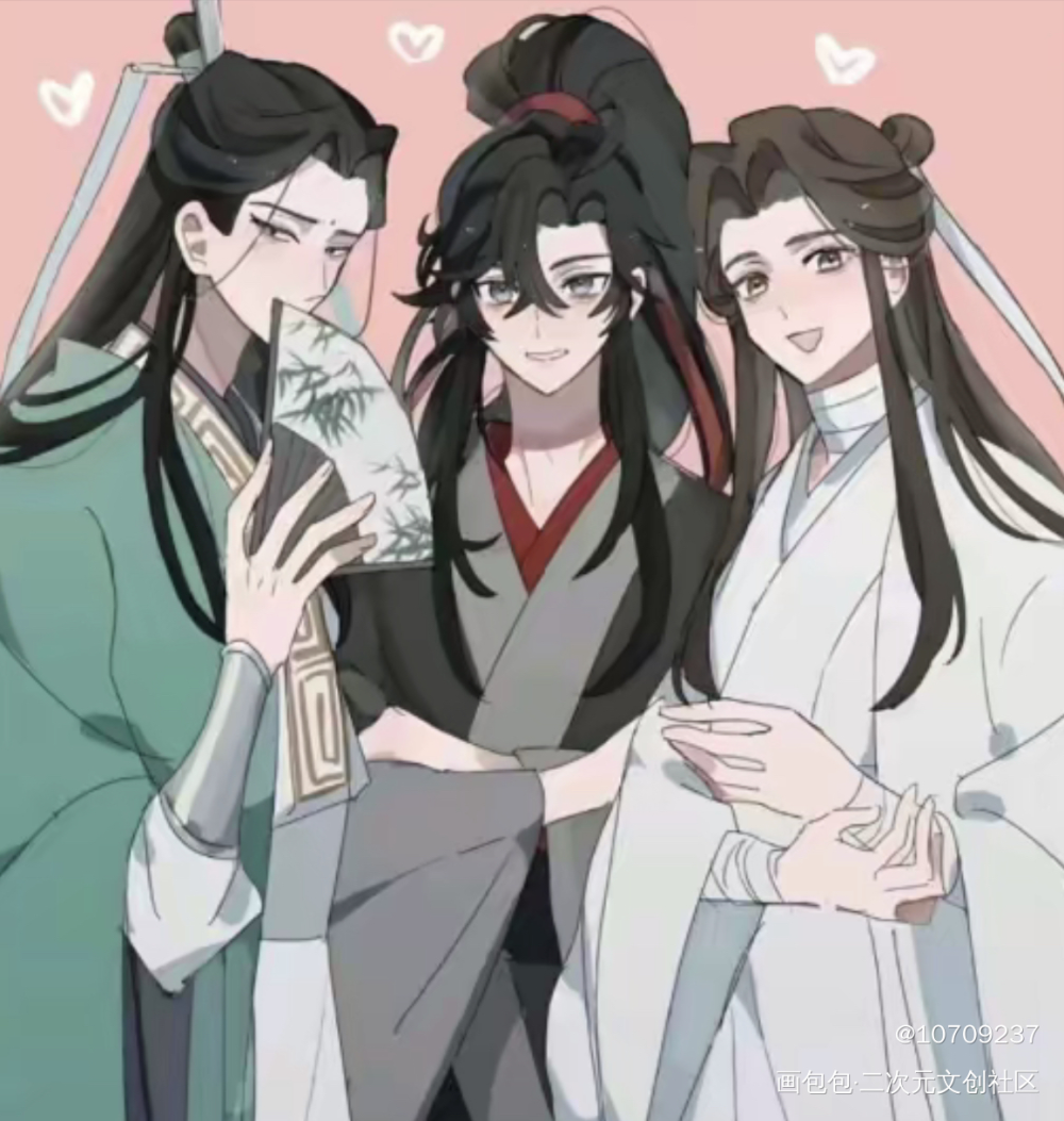 _魔道祖师绘画作品