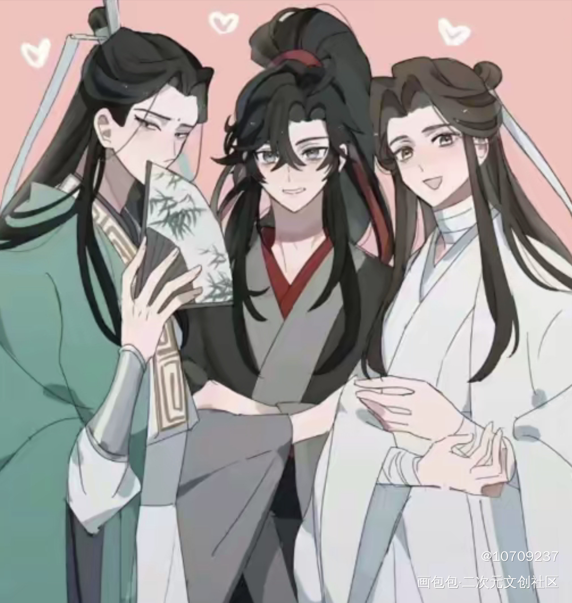 _魔道祖师绘画作品