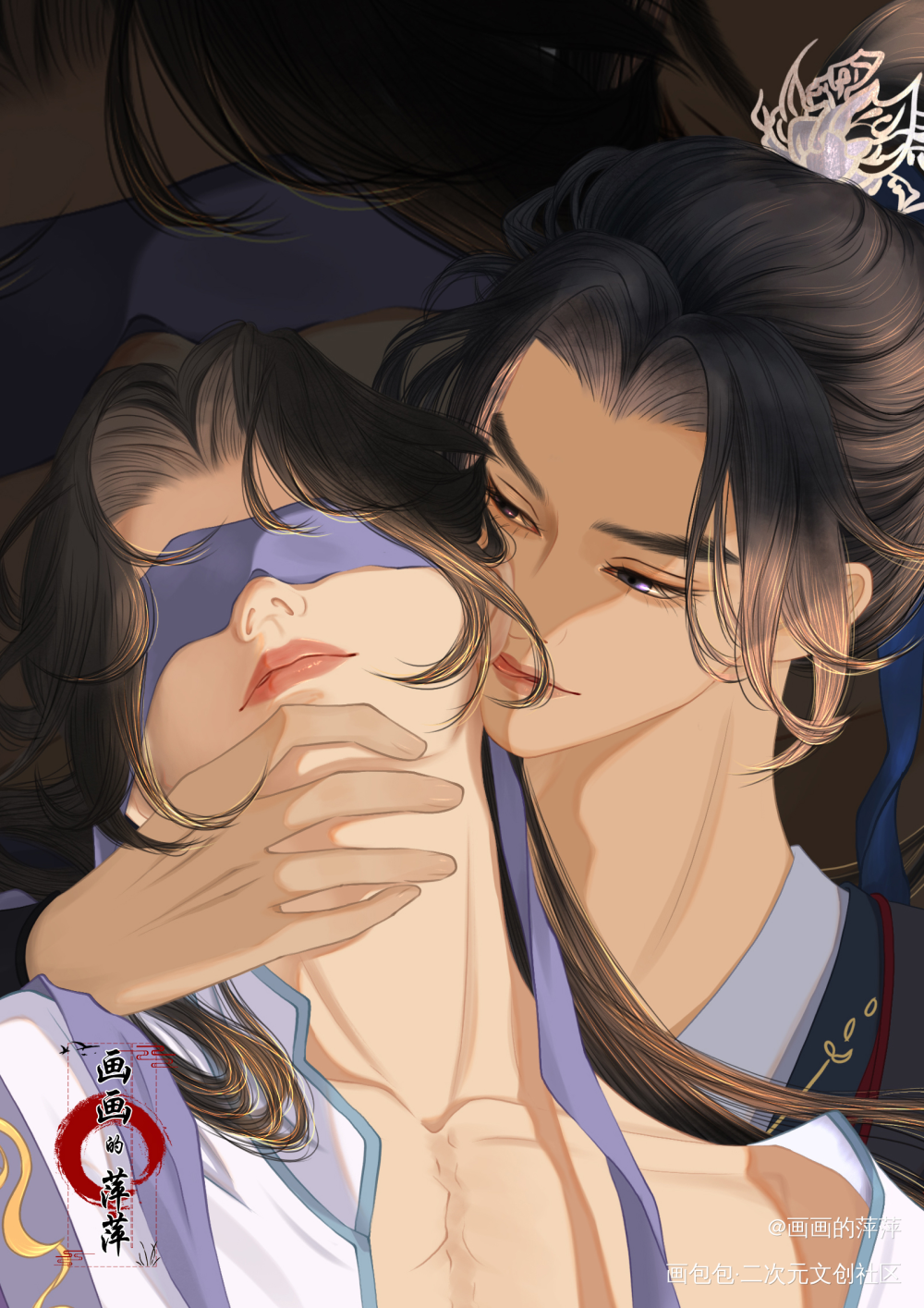 师尊，你是不是喜欢我？_二哈和他的白猫师尊燃晚楚晚宁墨燃绘画绘画作品