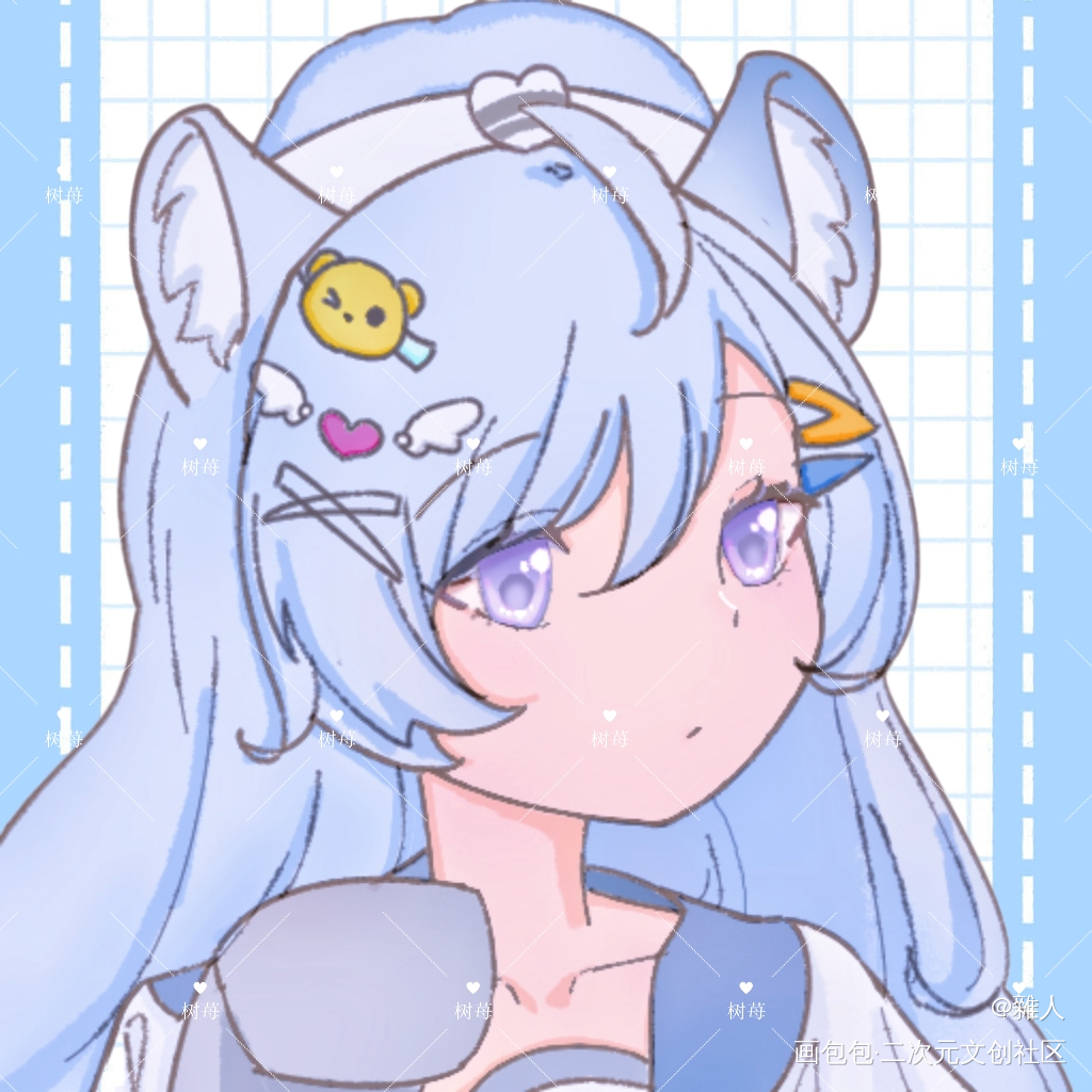 猫耳少女～_板绘涂绘画作品