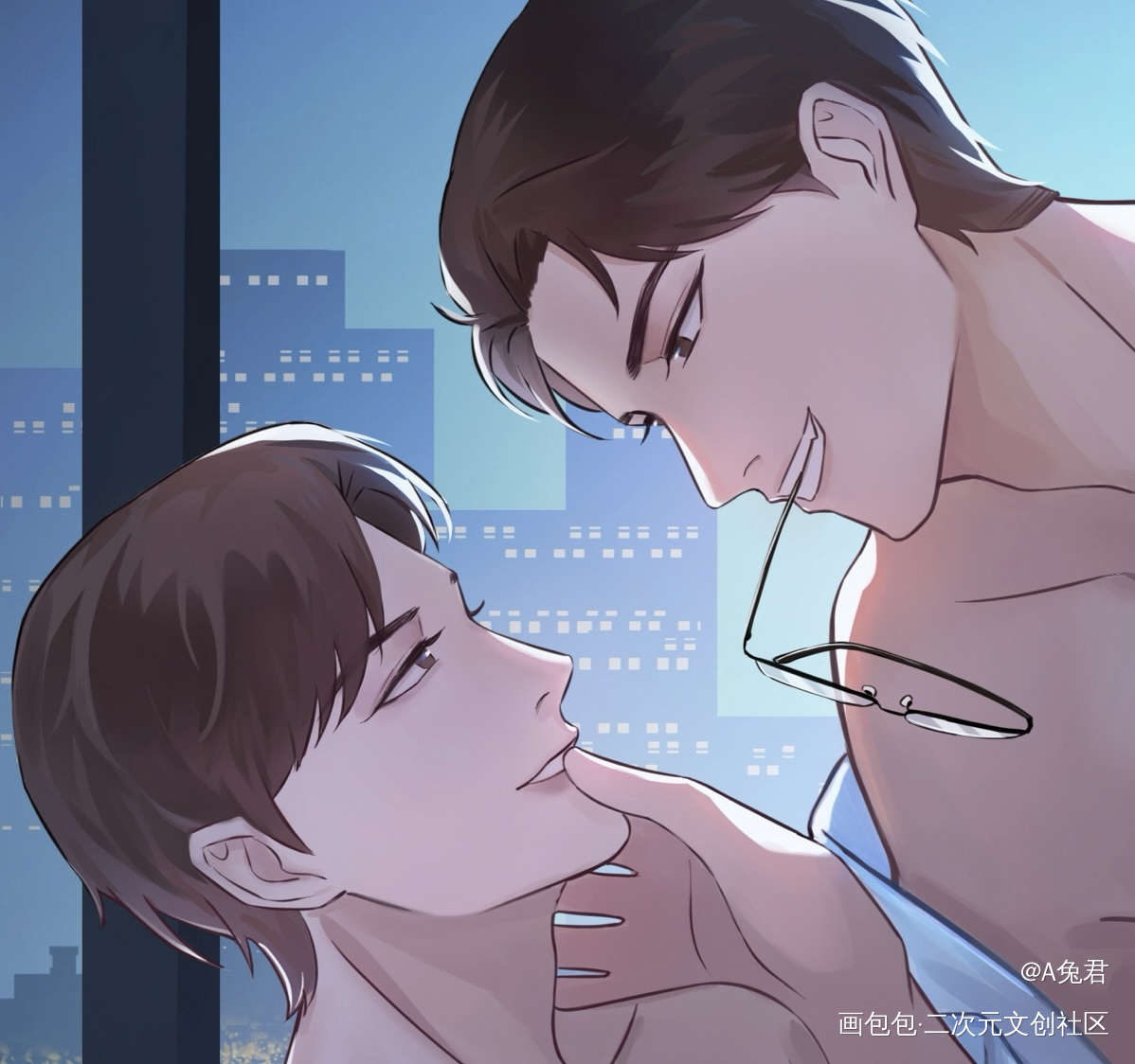 原顾_188男团原顾原顾·针锋对决绘画作品