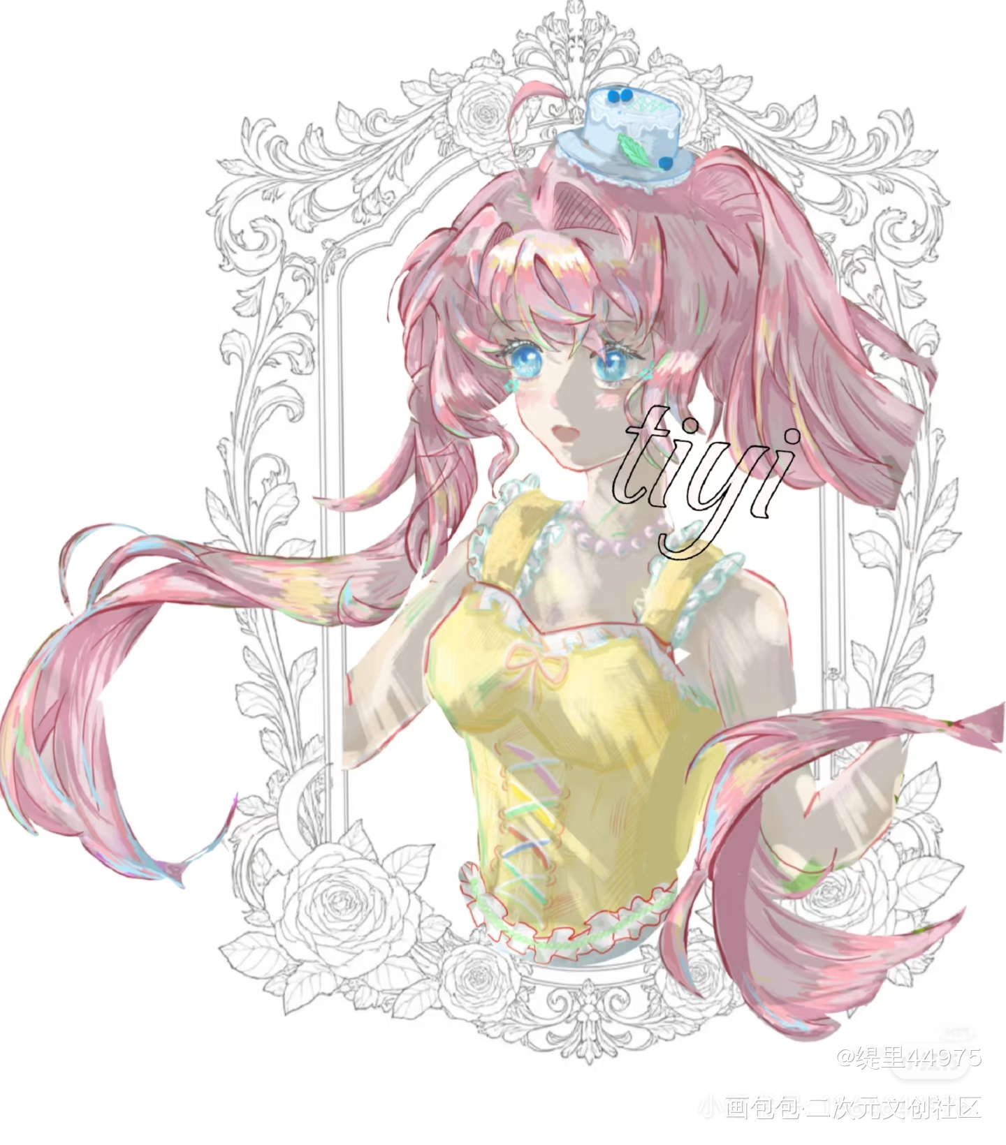_手绘绘画作品