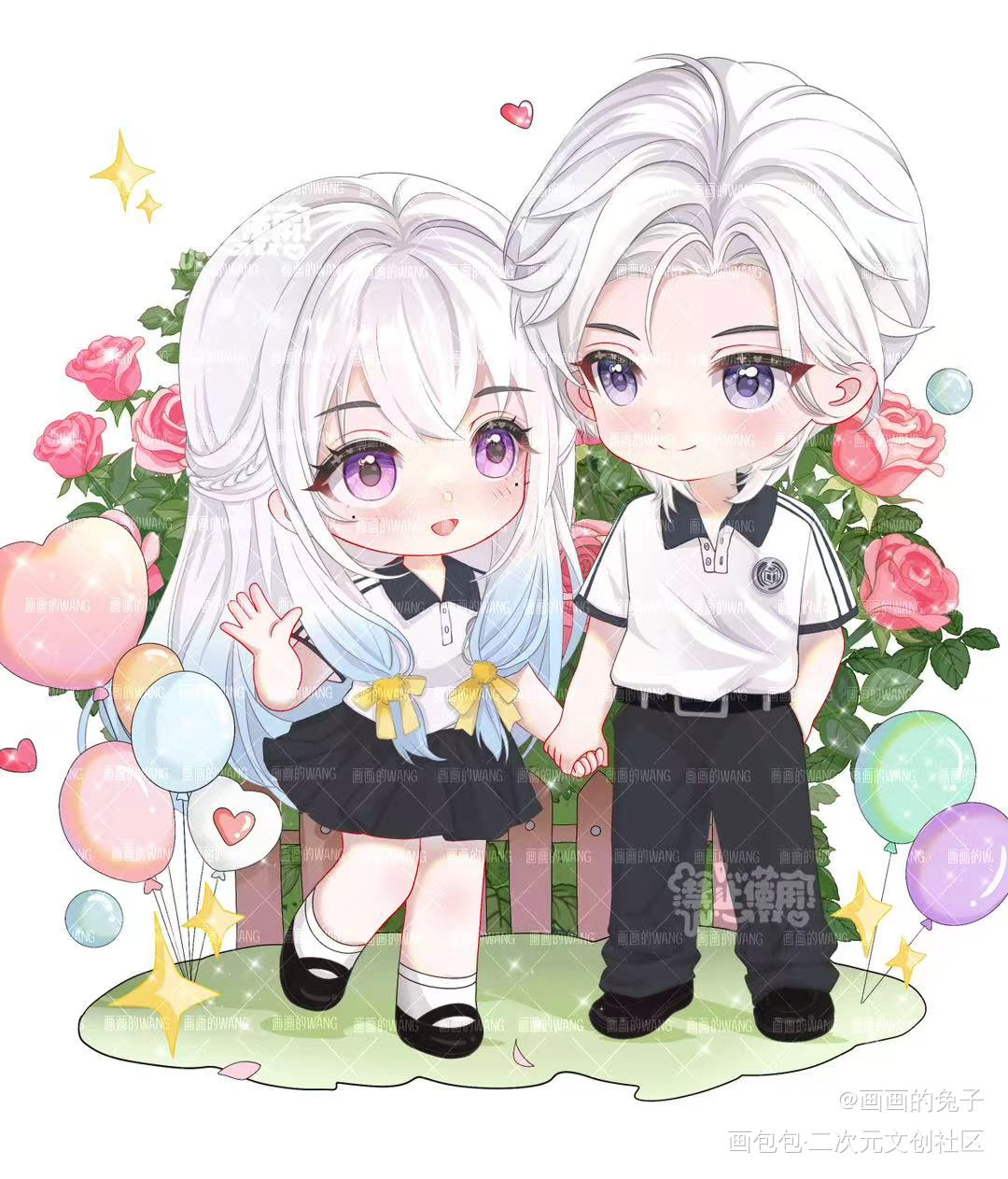 这个画风你会喜欢吗_创作者公告绘画作品