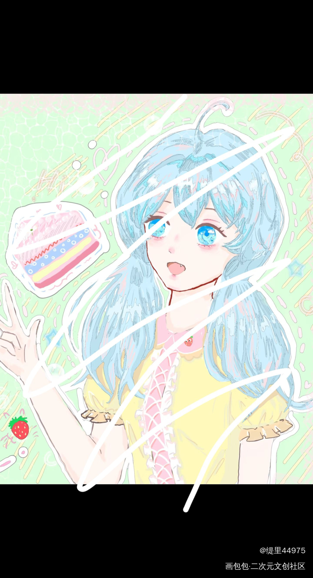 _可爱绘画作品