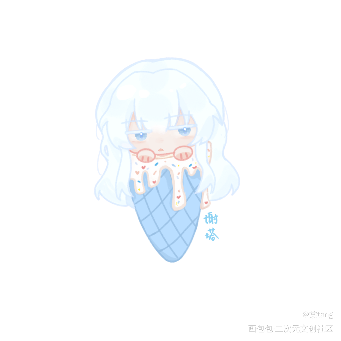 塔柳_我在惊悚游戏里封神白柳·我在惊悚游戏里封神塔柳谢塔绘画作品