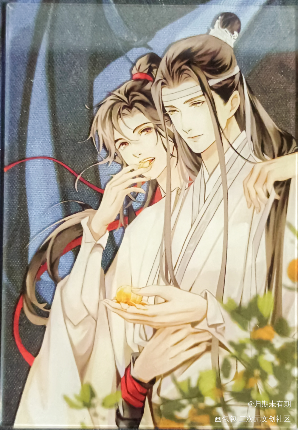 橘子🍊真甜_魔道祖师无料返图忘羡蓝忘机·魔道祖师魏无羡·魔道祖师绘画作品