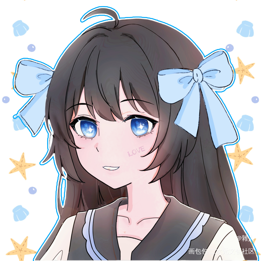 ✨【四季甜崽·夏浪篇】第二弹来啦！✨_商业插画可爱插画文创二次元少女系列绘画作品