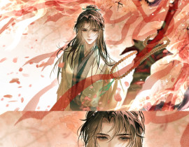 前尘再怀念 望剑如面_绘画作品