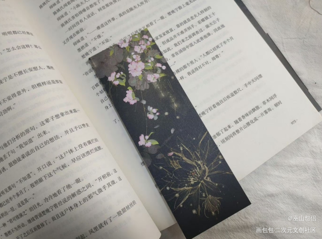 海棠正盛，八苦渐浓_二哈和他的白猫师尊燃晚墨燃·二哈和他的白猫师尊楚晚宁·二哈和他的白猫师尊墨燃楚晚宁绘画作品