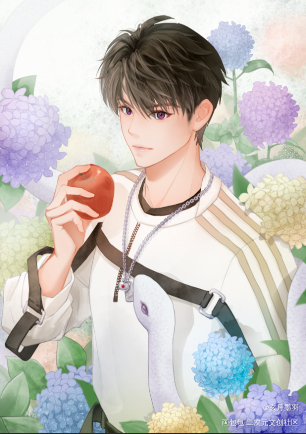 夏以昼_恋与深空夏以昼绘画作品