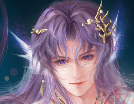 海神小鱼绘画作品