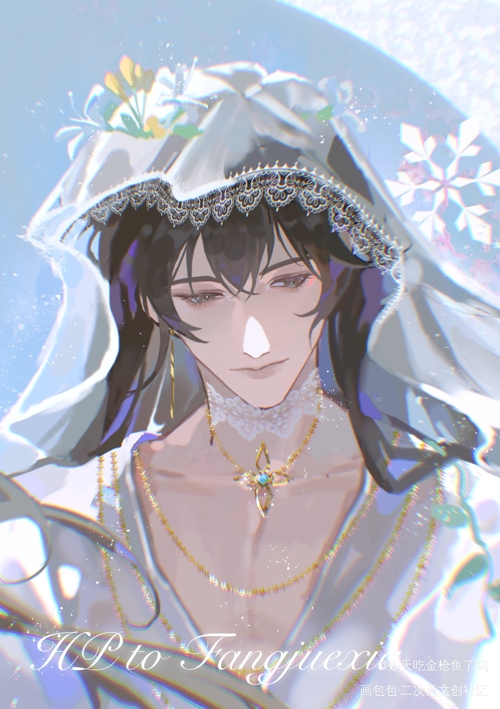 春日囚雪_营业悖论方觉夏绘画作品