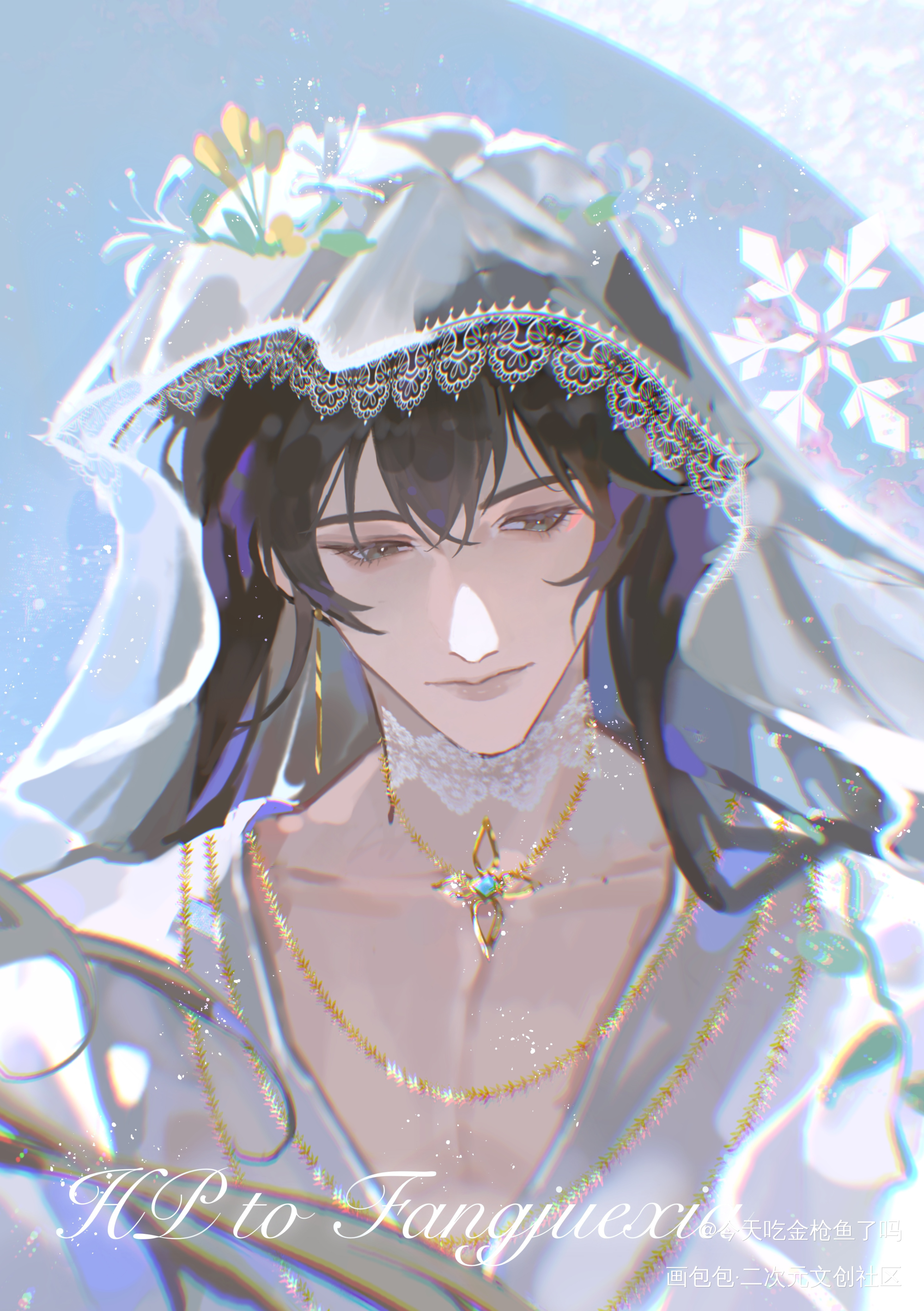 春日囚雪_营业悖论方觉夏绘画作品