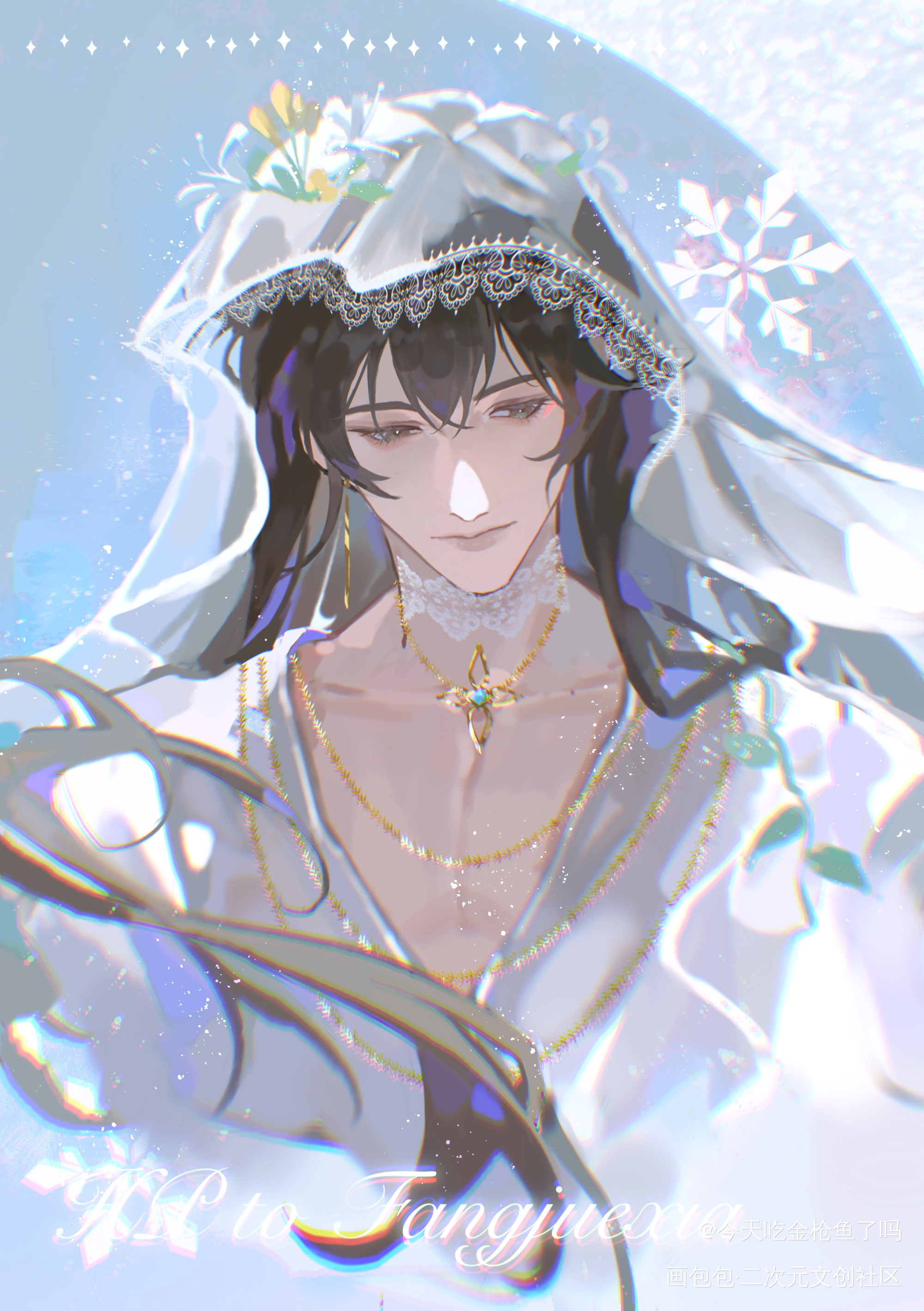 春日囚雪_营业悖论方觉夏绘画作品