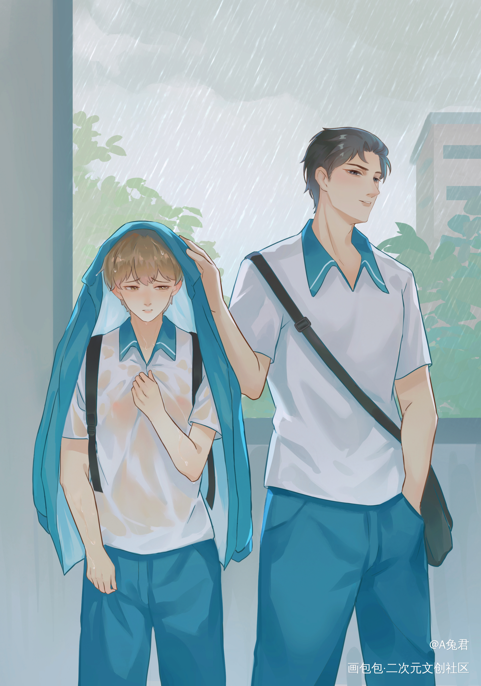 秀秀生日快乐_娘娘腔188男团群秀李程秀邵群绘画作品