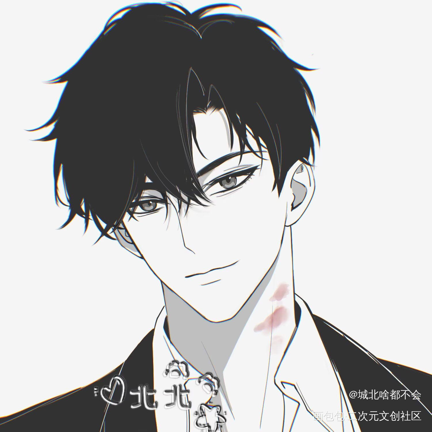 李简_188男团李简绘画作品