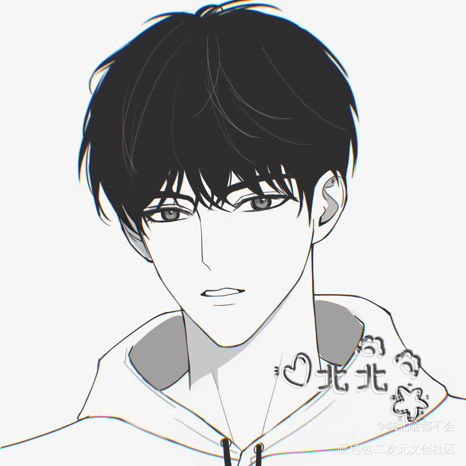李简_188男团李简绘画作品
