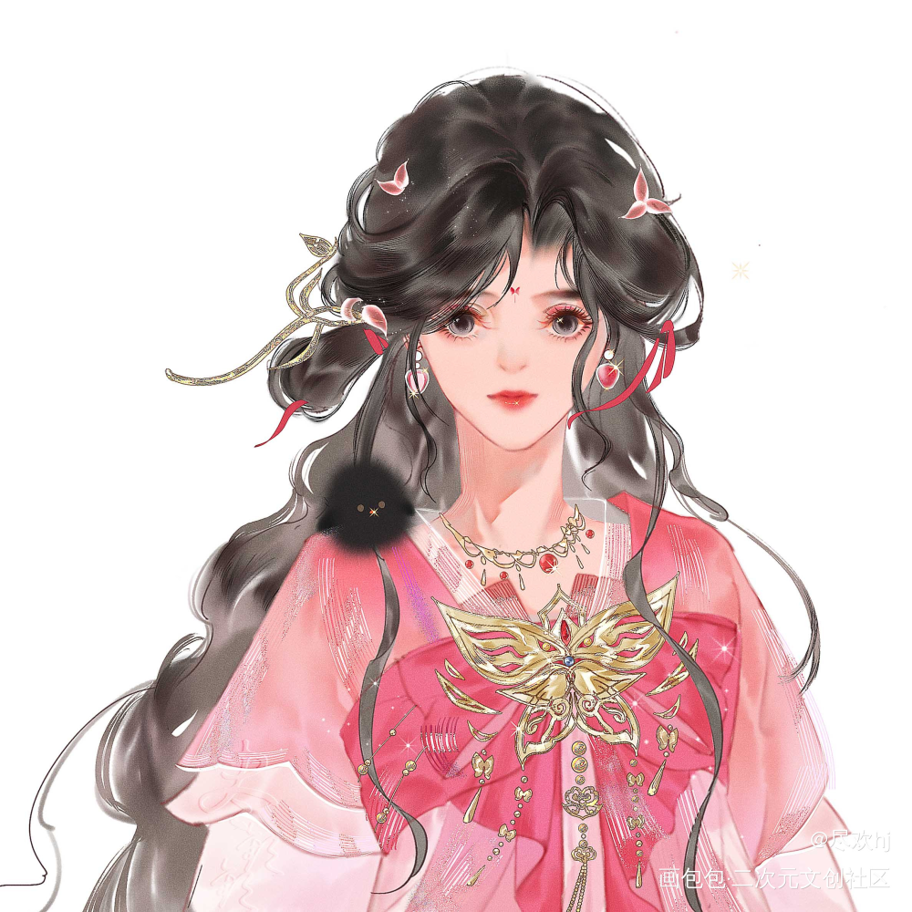 摸_逆水寒摸鱼页古风同人绘画绘画作品
