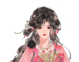 摸_绘画作品