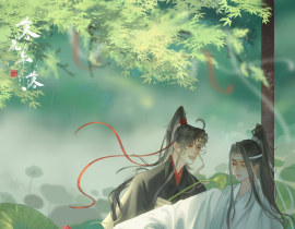 忘羡夏日限定_绘画作品