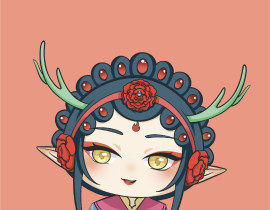 oc摸鱼稿_绘画作品