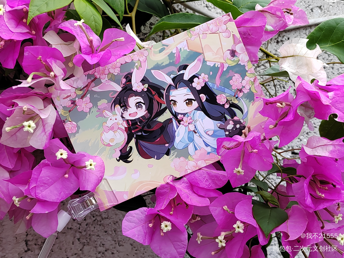 忘羡99_魔道祖师蓝忘机·魔道祖师魏无羡·魔道祖师绘画作品