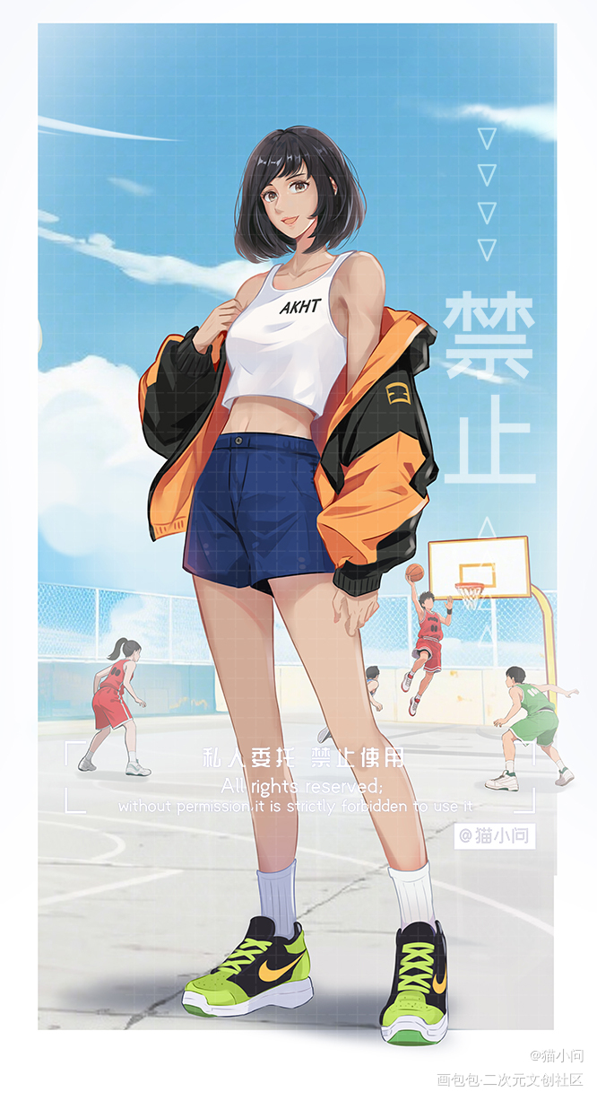 稿件展示_大女主稿件展示请勿使用原创立绘oc绘画作品