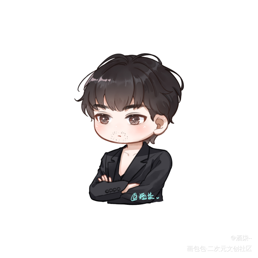 逆爱_逆爱柴鸡蛋Q版人物顺恨绘画作品