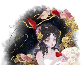 夏娃的低语_绘画作品