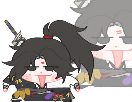 江叔我们鬼混回来啦绘画作品