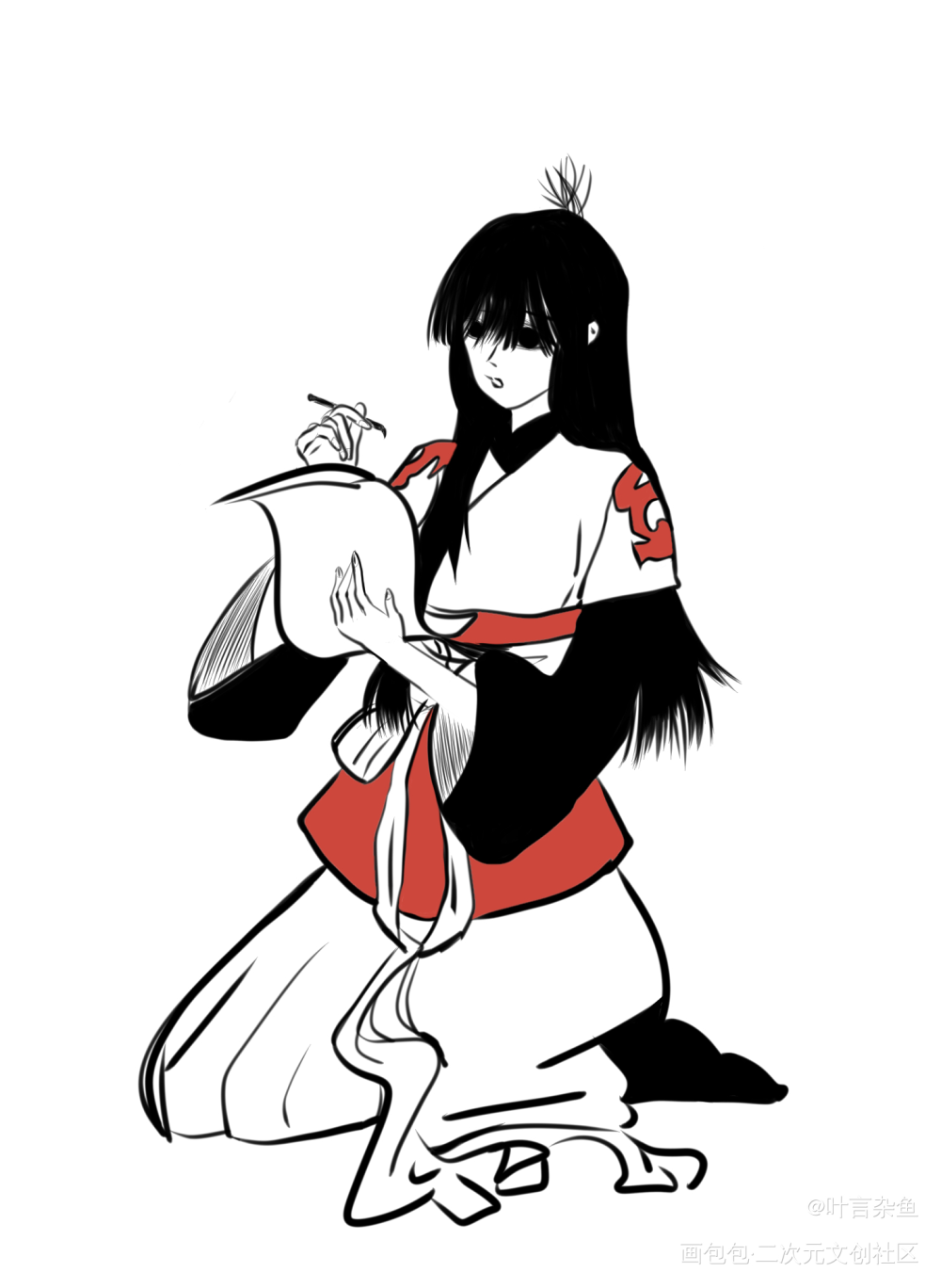 _日月同错绘画作品