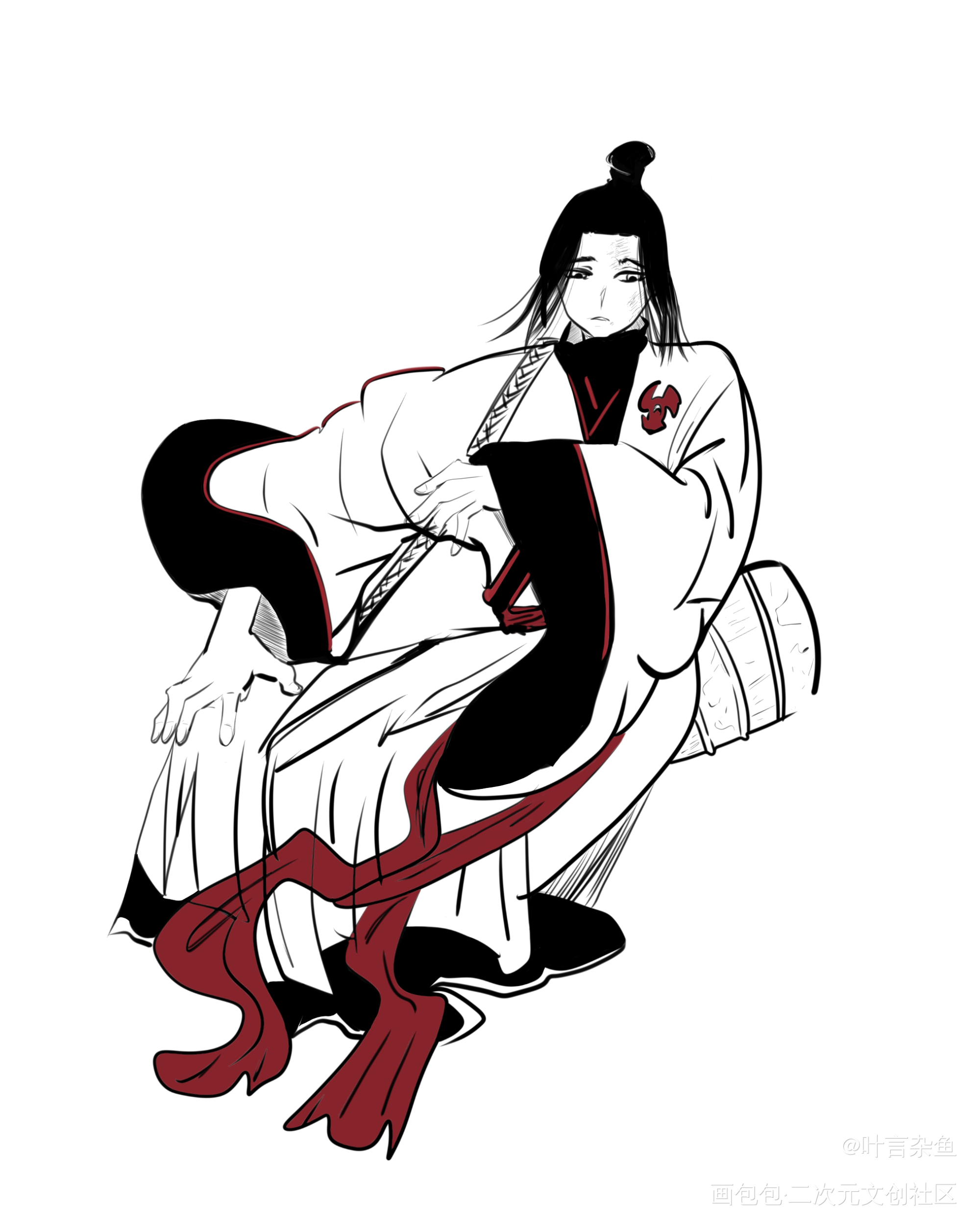 _日月同错绘画作品
